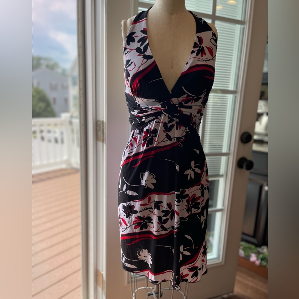 Ruby Rox Floral Halter Dress Y2K 2000s Party Summer Small - Picture 6 of 11
